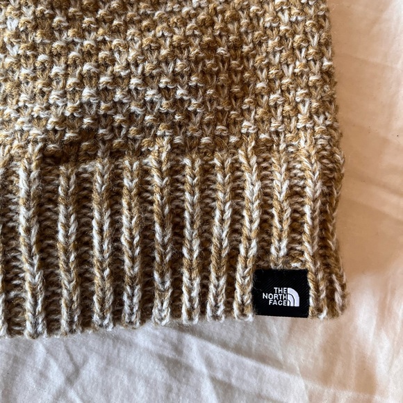 The North Face Women’s Knit Beanie OS Golden Brown Marl - Picture 4 of 8